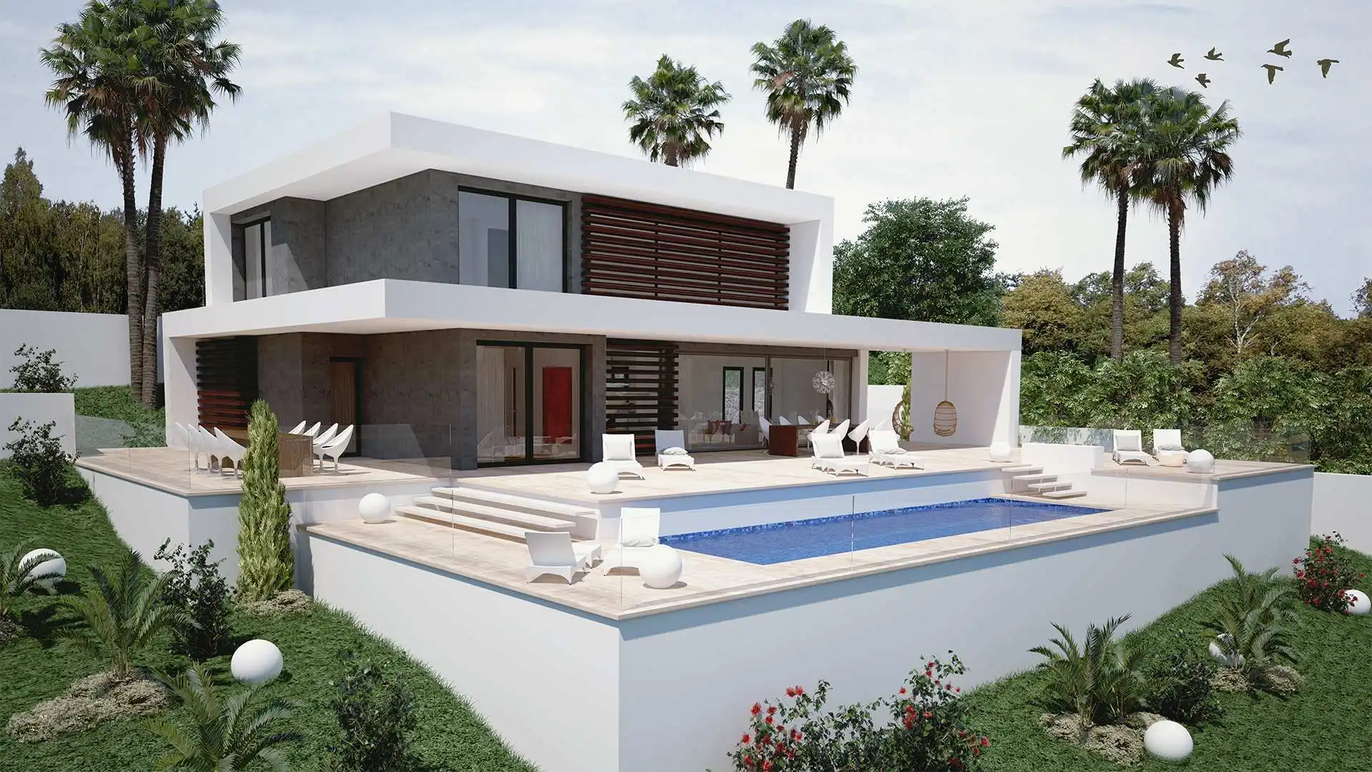 Villa mit Pool zum Verkauf in El Ràfol d'Almúnia