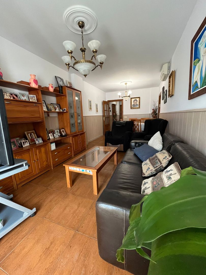 Living room of Flat for sale in Roquetas de Mar  with Terrace