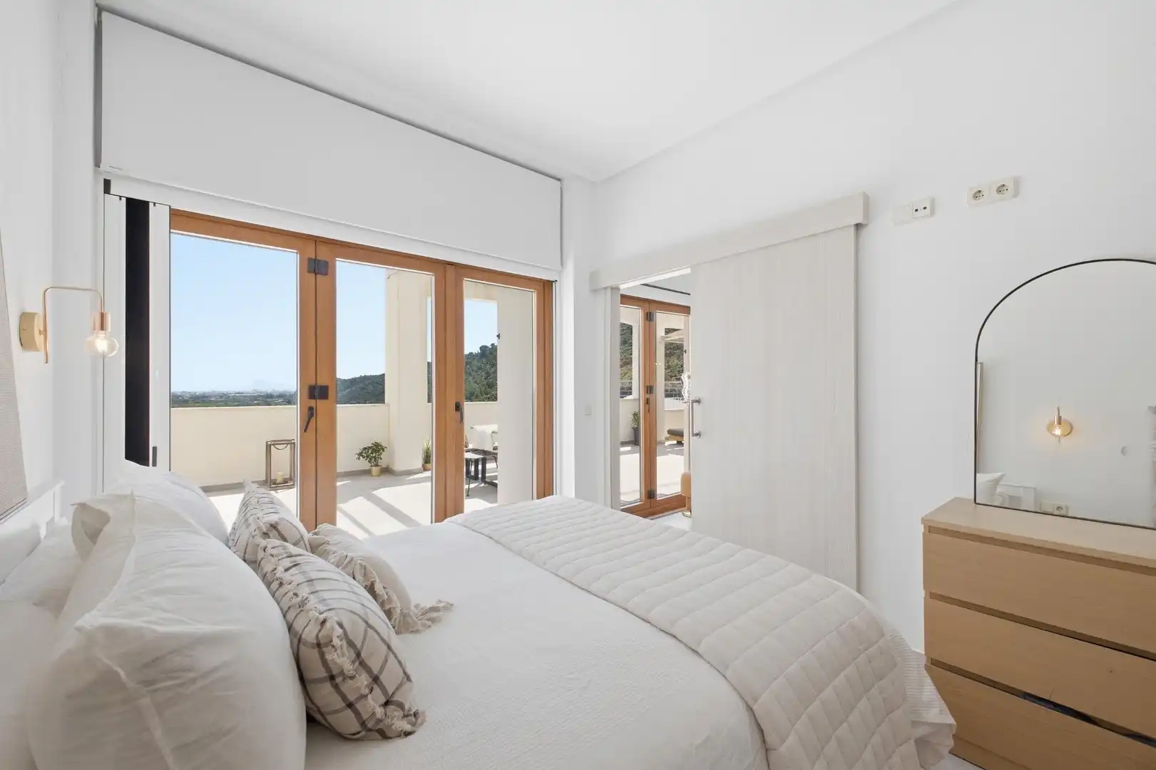 Habitación de Ático en venta en Xeresa con Aire acondicionado, Jardín privado y Terraza