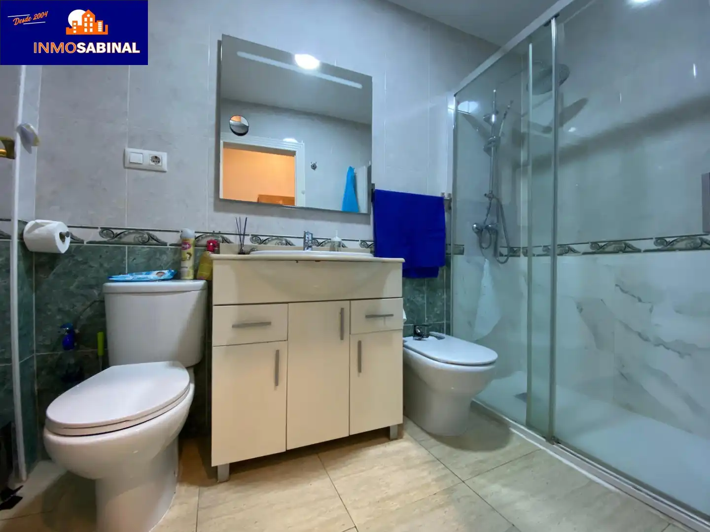 Bathroom of Flat for sale in Vícar  with Air Conditioner and Heating