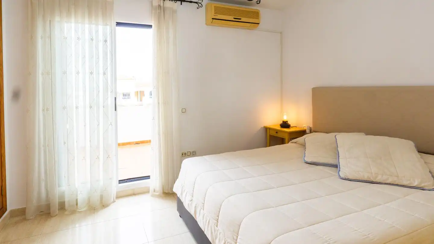 Bedroom of Detached homes for sale in Santa Pola  with Air Conditioner, Terrace and Swimming Pool