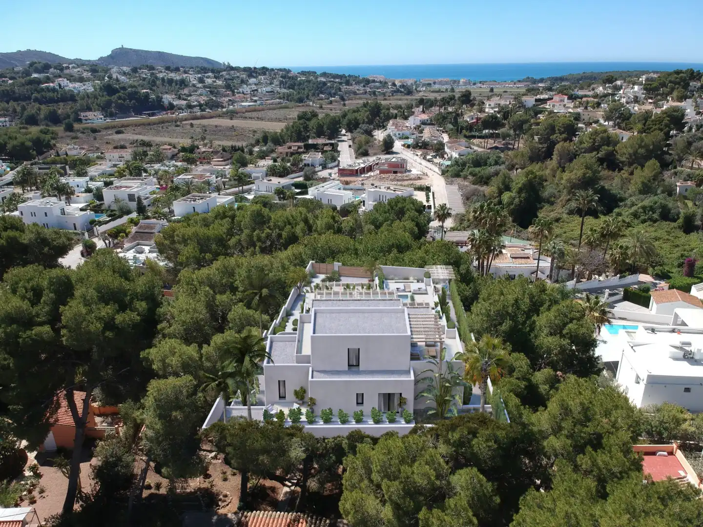 Exterior view of Houses for sale in Moraira