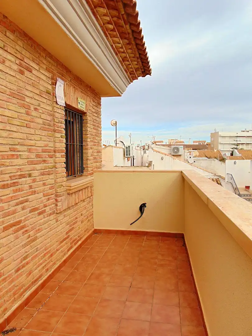 Terraza de Casa adosada en venta en San Pedro del Pinatar con Terraza, Balcón y Alarma