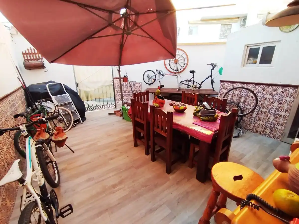 Terraza de Casa adosada en venta en Rincón de la Victoria con Terraza