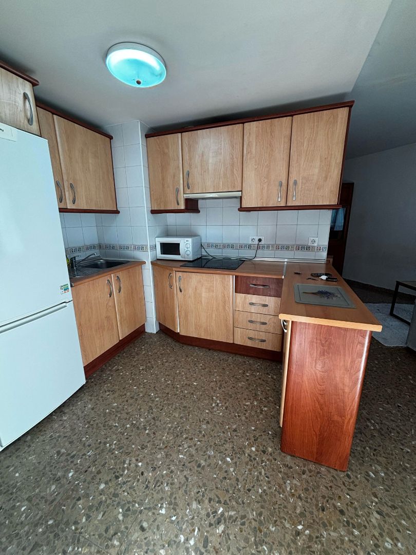 Kitchen of Flat for sale in Málaga Capital  with Storage room and Furnished