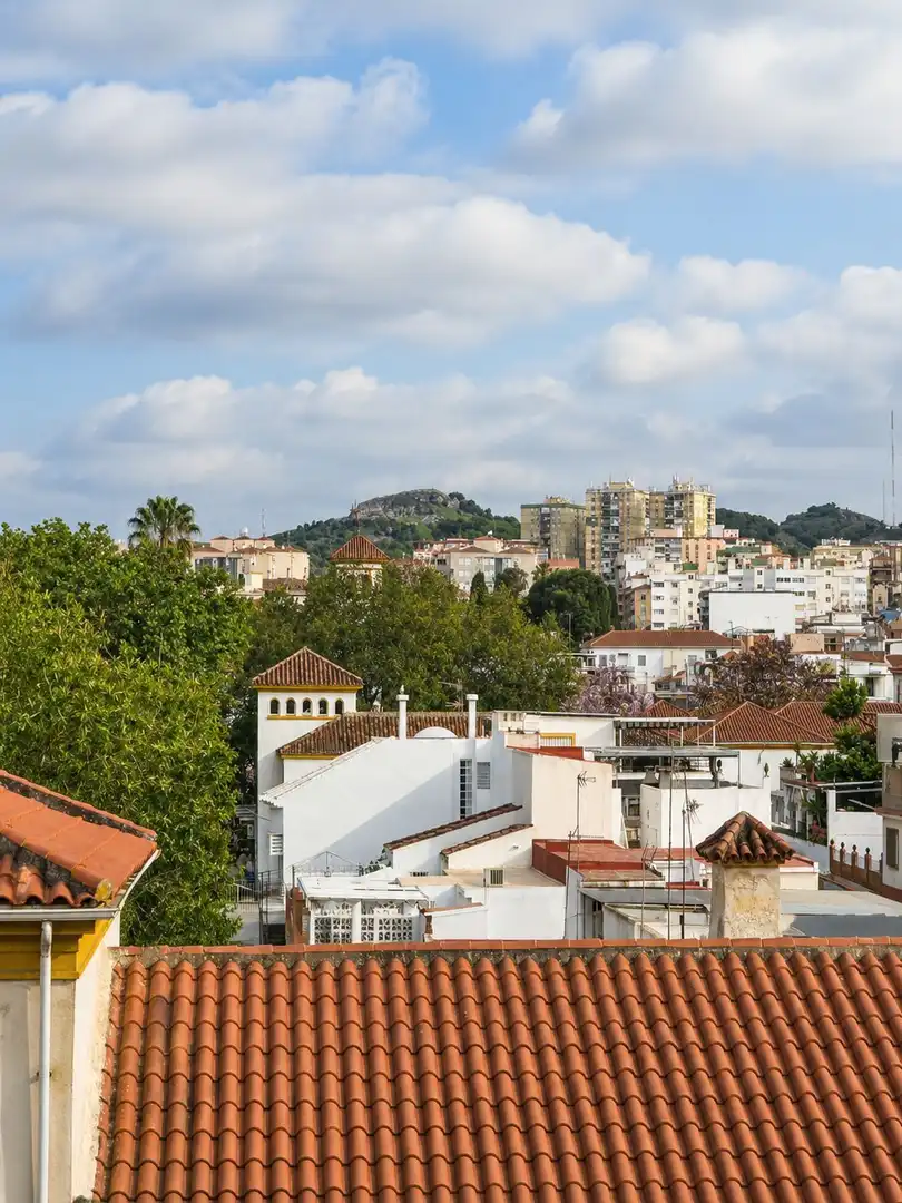 Exterior view of Flat for sale in Málaga  with Air Conditioner and Heating