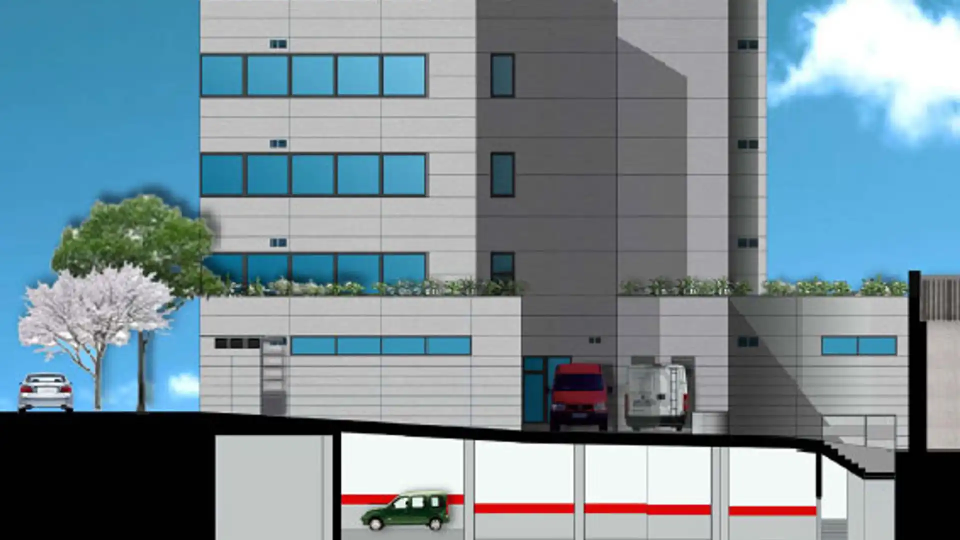 Exterior view of Residential for sale in  Madrid Capital