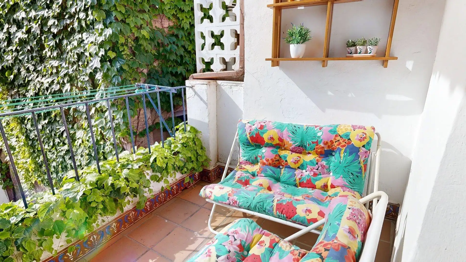 Terraza de Casa o chalet en venta en Magallón con Jardín privado, Terraza y Amueblado
