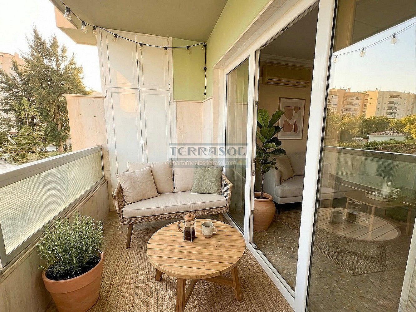 Terraza de Apartamento en venta en Vélez-Málaga con Aire acondicionado, Calefacción y Amueblado