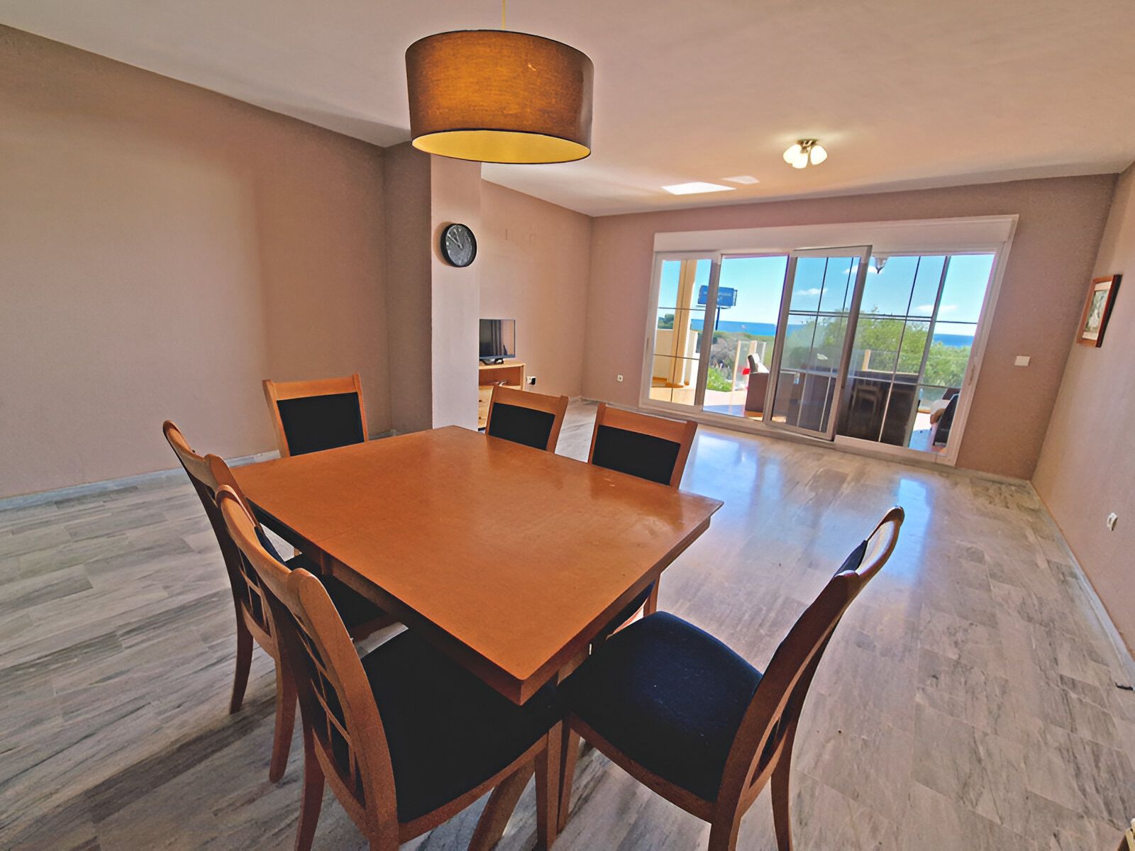 Dining room of Planta baja for sale in Marbella  with Air Conditioner, Terrace and Swimming Pool