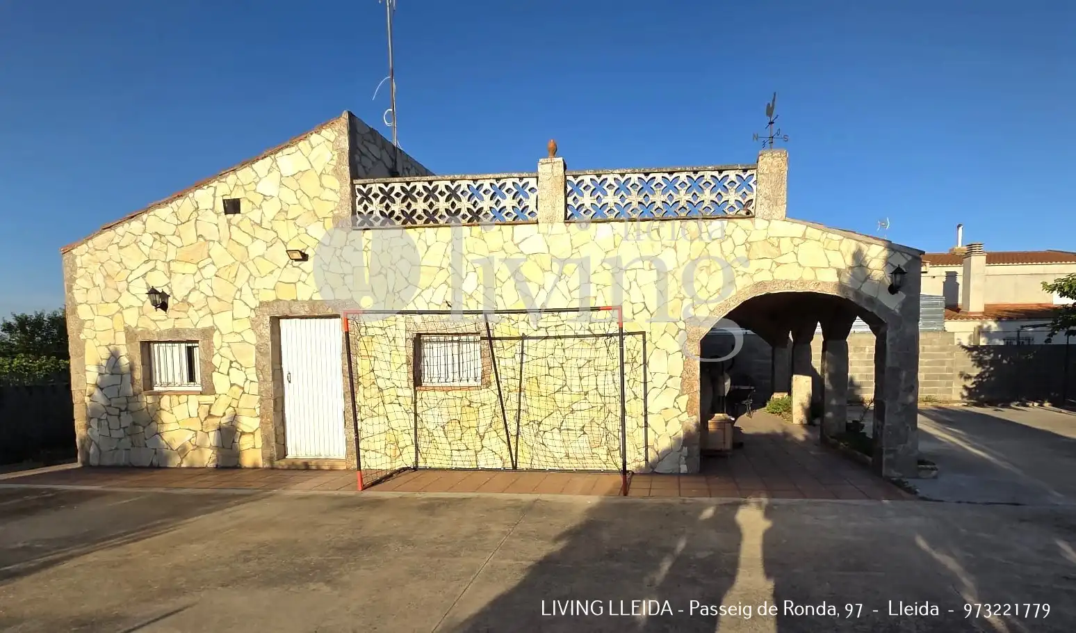 Exterior view of Houses for sale in Lleida  with Air Conditioner, Heating and Private garden