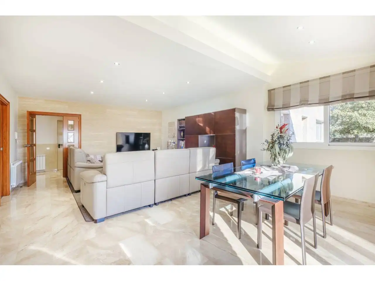 Living room of Houses for sale in Matadepera  with Heating, Private garden and Terrace