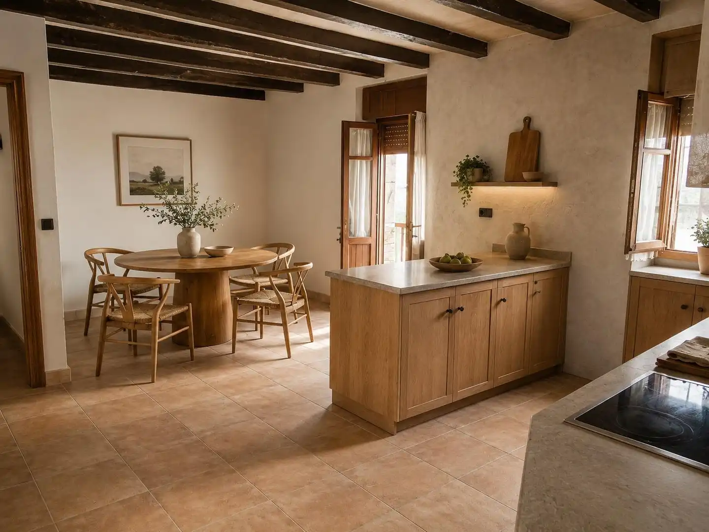 Kitchen of Houses for sale in Larrabetzu  with Heating and Furnished