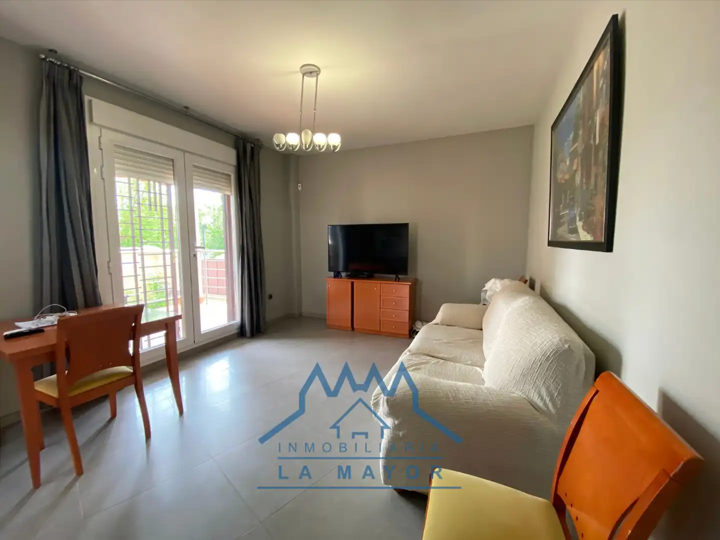 Living room of Houses for sale in Ciudad Real  with Air Conditioner, Private garden and Terrace