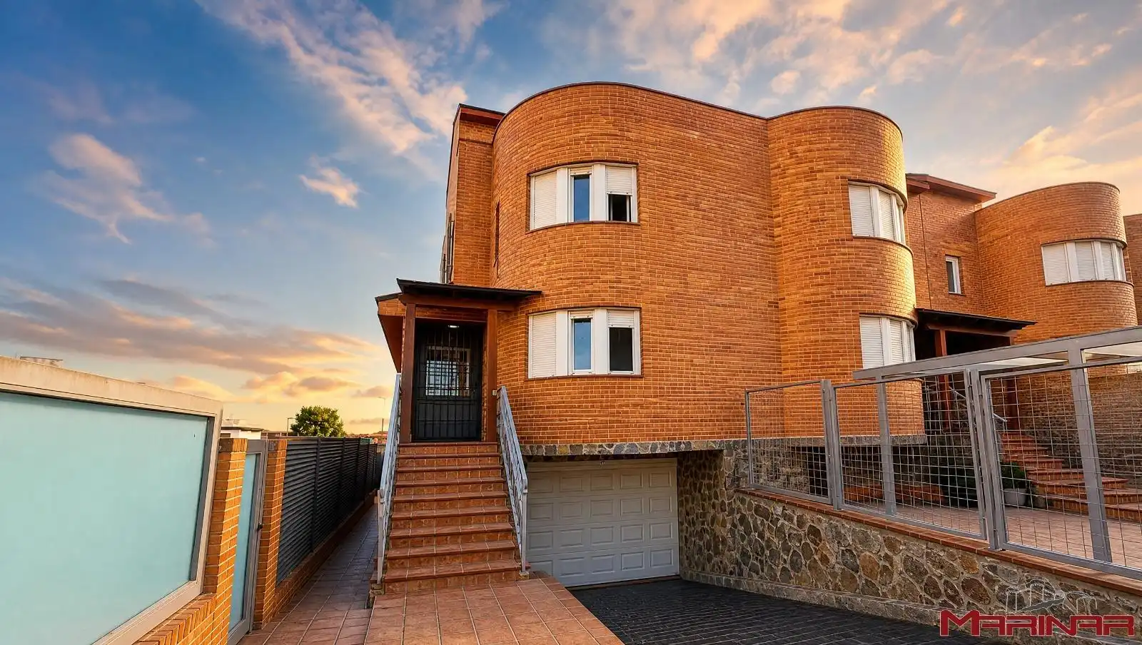 Exterior view of Detached homes for sale in Valdemoro  with Air Conditioner, Heating and Private garden