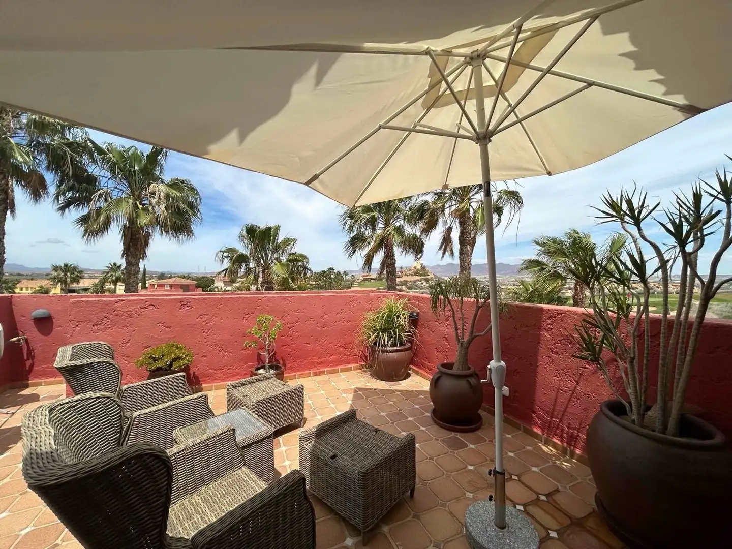 Terraza de Casa o chalet en venta en Cuevas del Almanzora con Aire acondicionado, Calefacción y Jardín privado