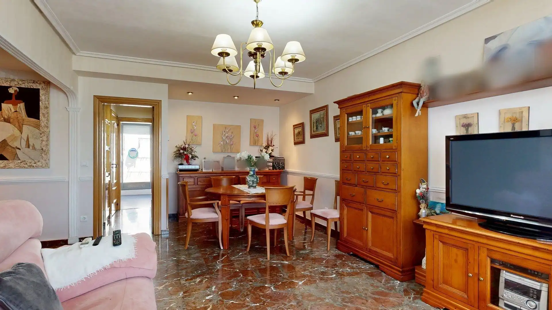 Comedor de Casa adosada en venta en Zaragoza con Aire acondicionado, Calefacción y Terraza