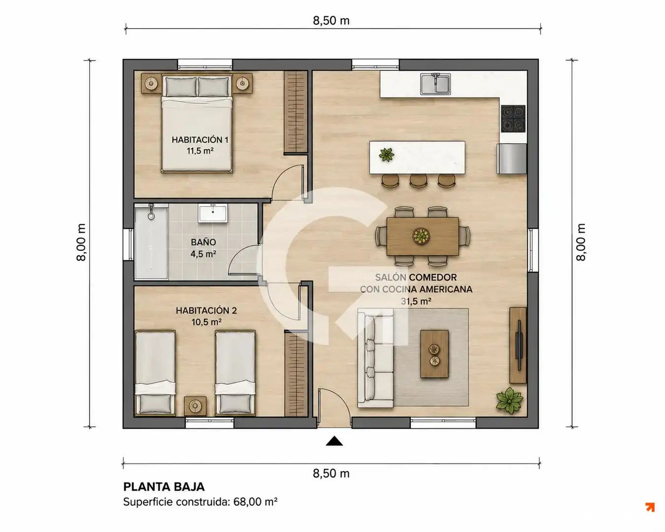 Flat for sale in Mataró  with Heating, Oven and Washing machine