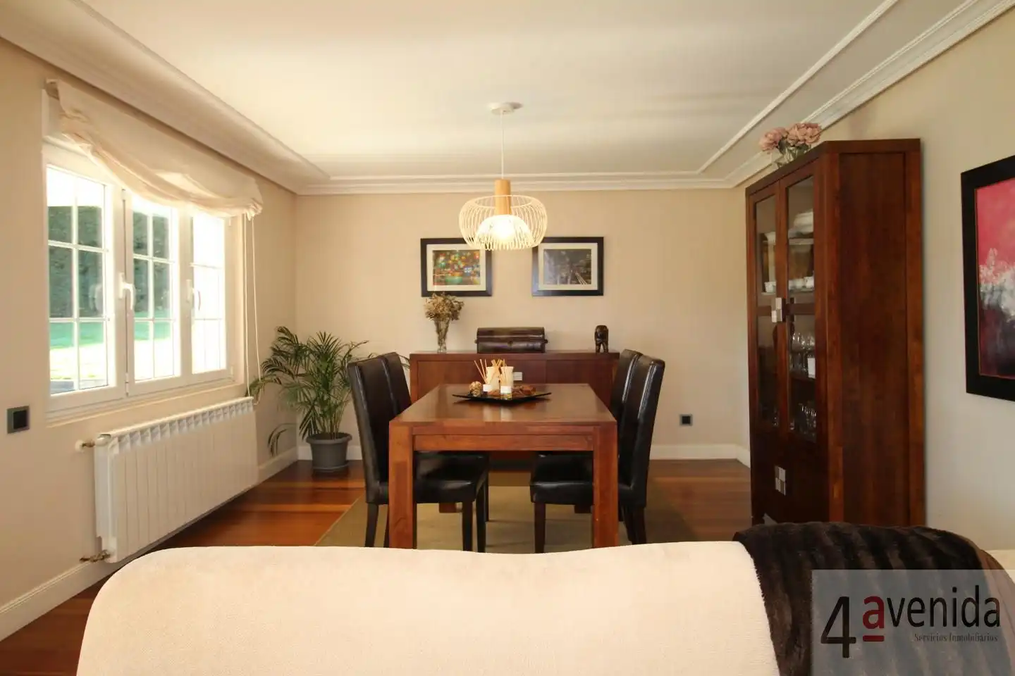 Dining room of Houses for sale in Las Regueras    with Heating, Private garden and Swimming Pool