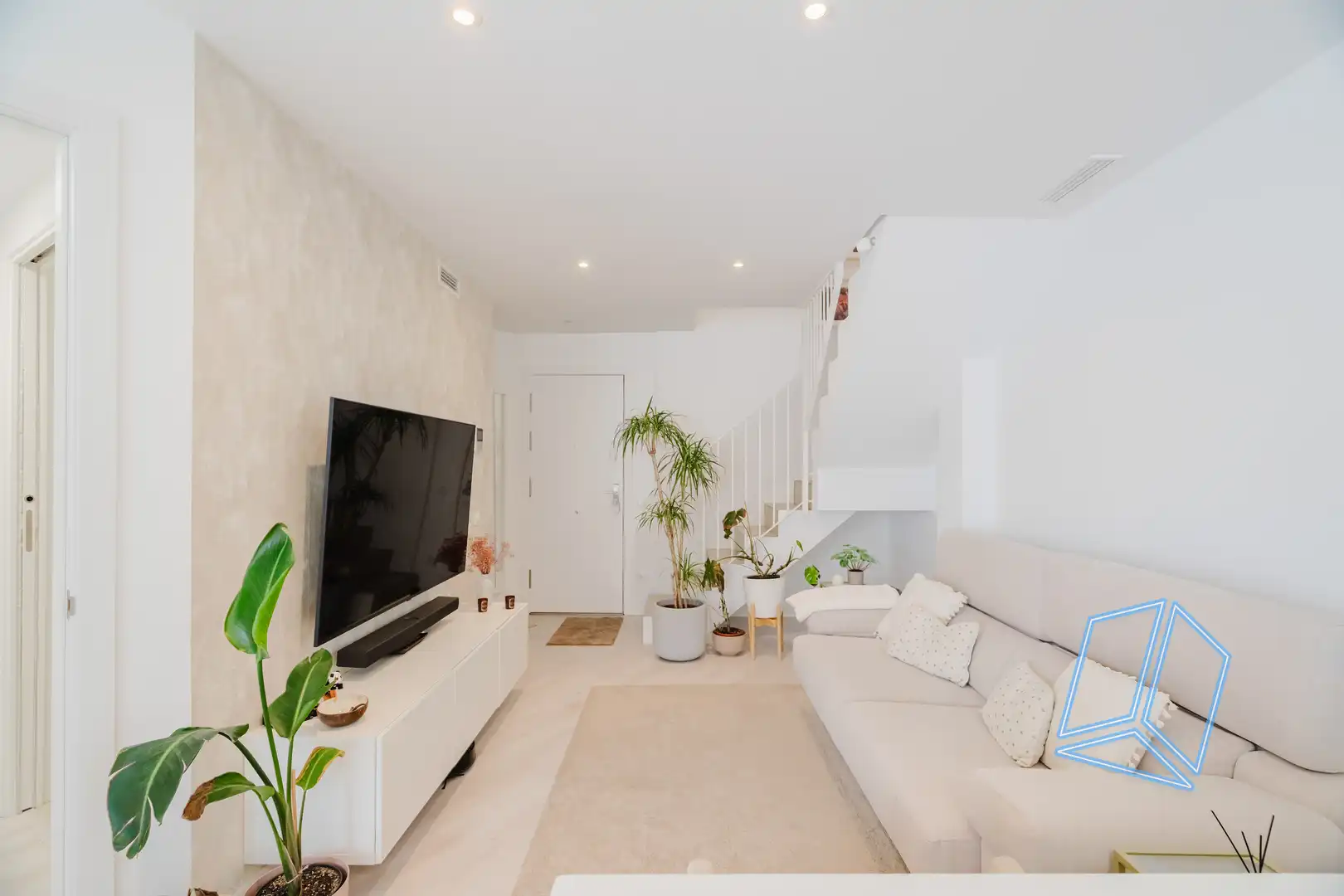Sala de estar de Dúplex en venta en Passeig Maragall