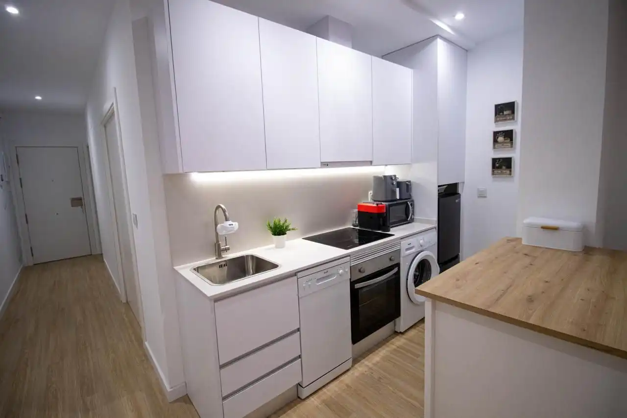 Kitchen of Flat for rent in Sant Joan d'Alacant  with Air Conditioner and Terrace