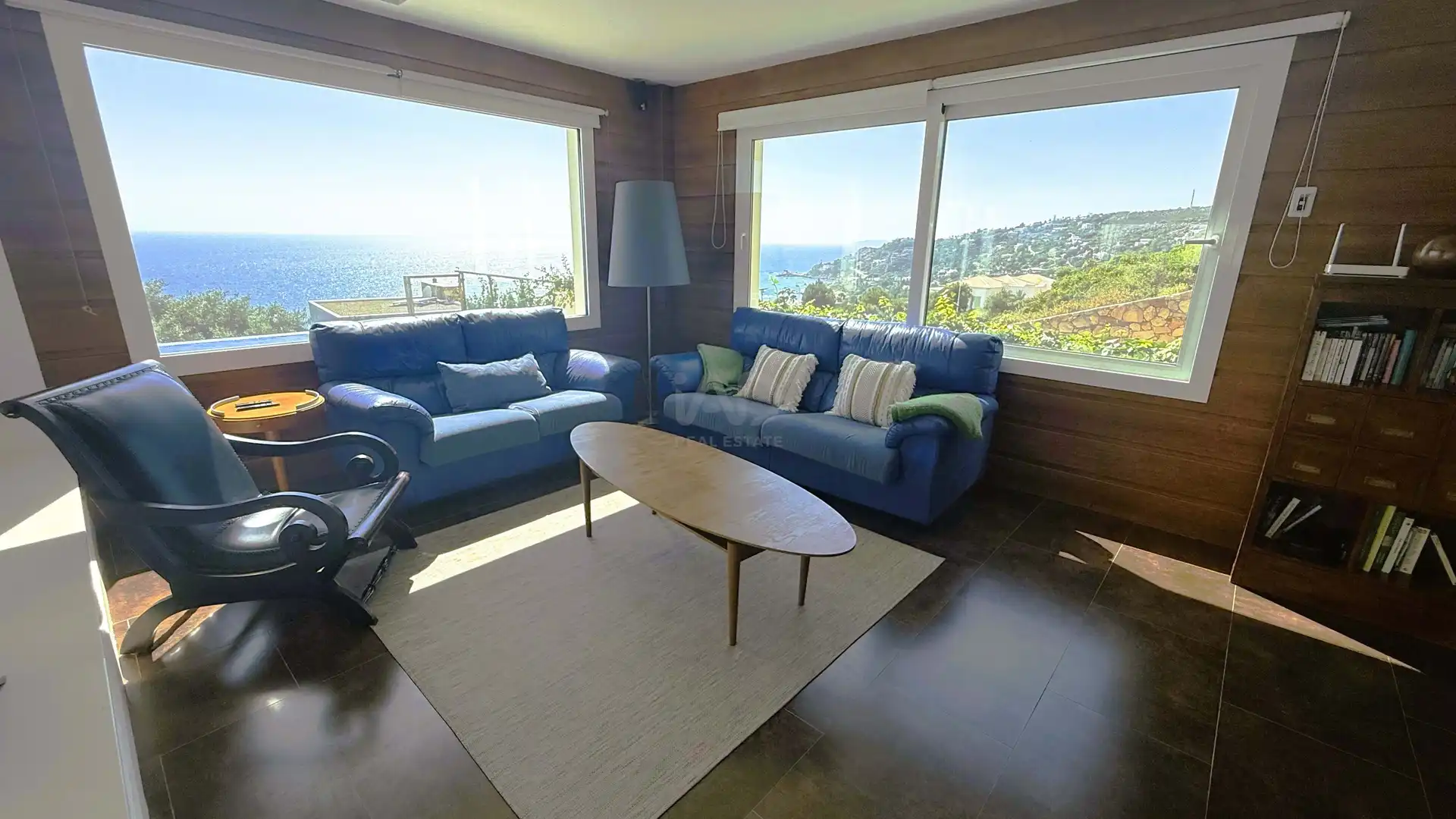 Sala de estar de Casa o chalet en venta en Zahara de los Atunes con Aire acondicionado, Terraza y Piscina