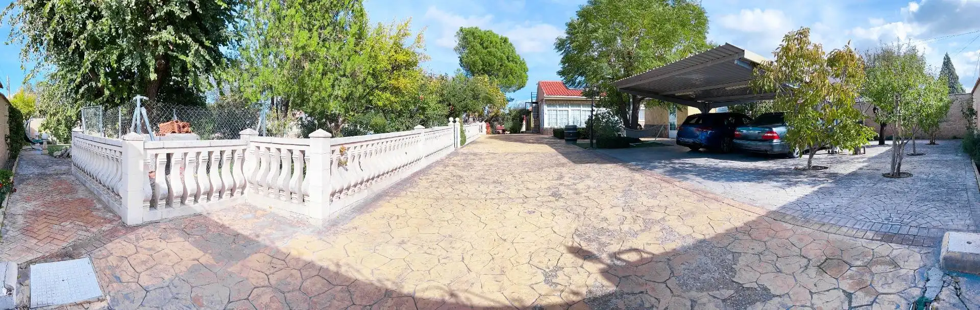 Garden of Houses for sale in Illescas  with Air Conditioner, Private garden and Parquet flooring
