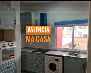 Cuina de Pis de lloguer en  Valencia Capital amb Aire condicionat, Calefacció i Moblat