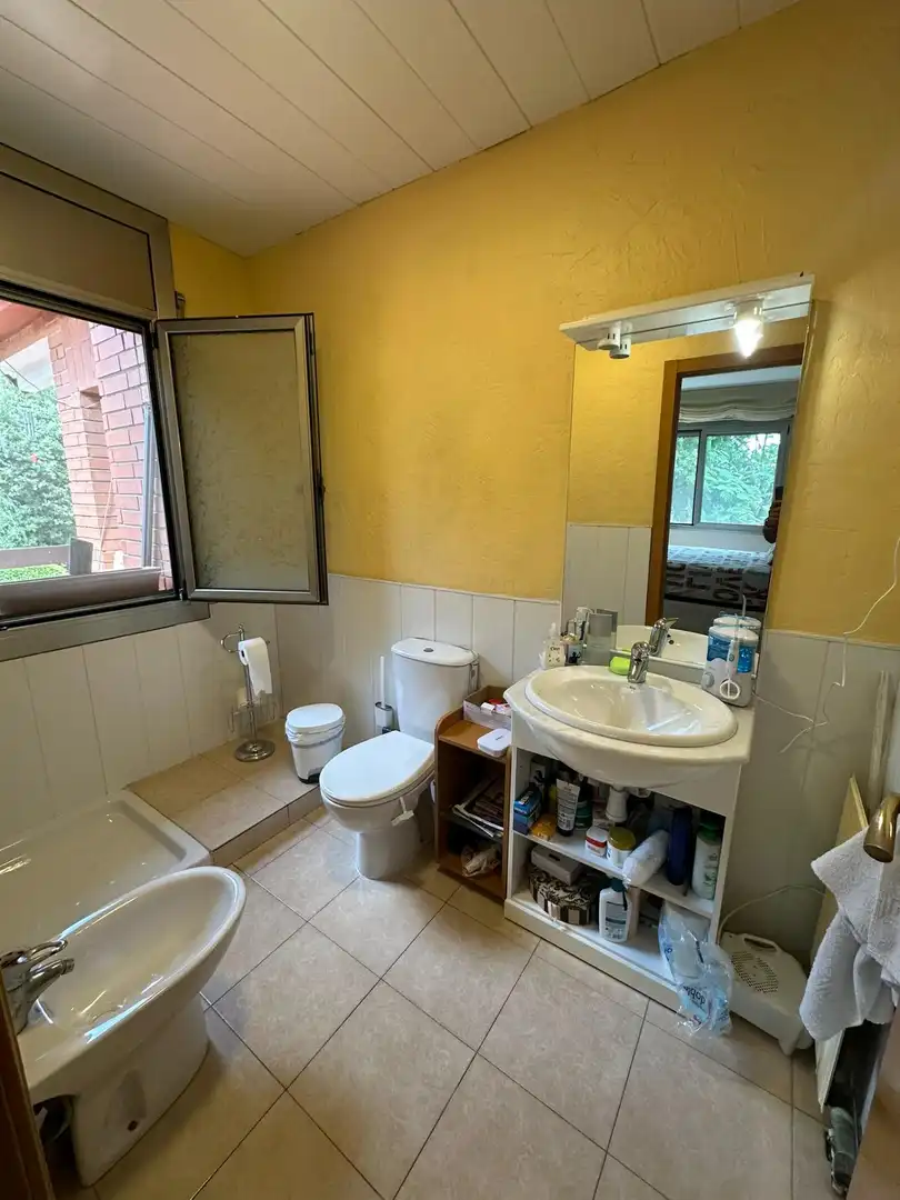 Baño de Casa o chalet en venta en L'Ametlla del Vallès con Aire acondicionado, Jardín privado y Parquet