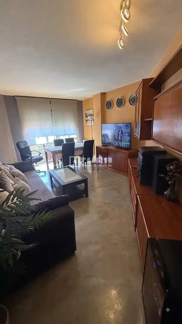 Living room of Flat for sale in Getafe  with Air Conditioner, Heating and Private garden