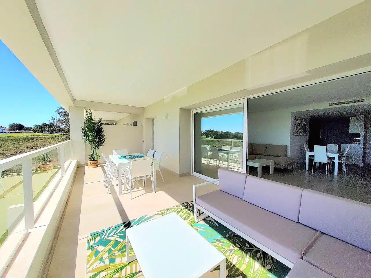 Terraza de Apartamento en venta en Sotogrande con Aire acondicionado, Terraza y Amueblado