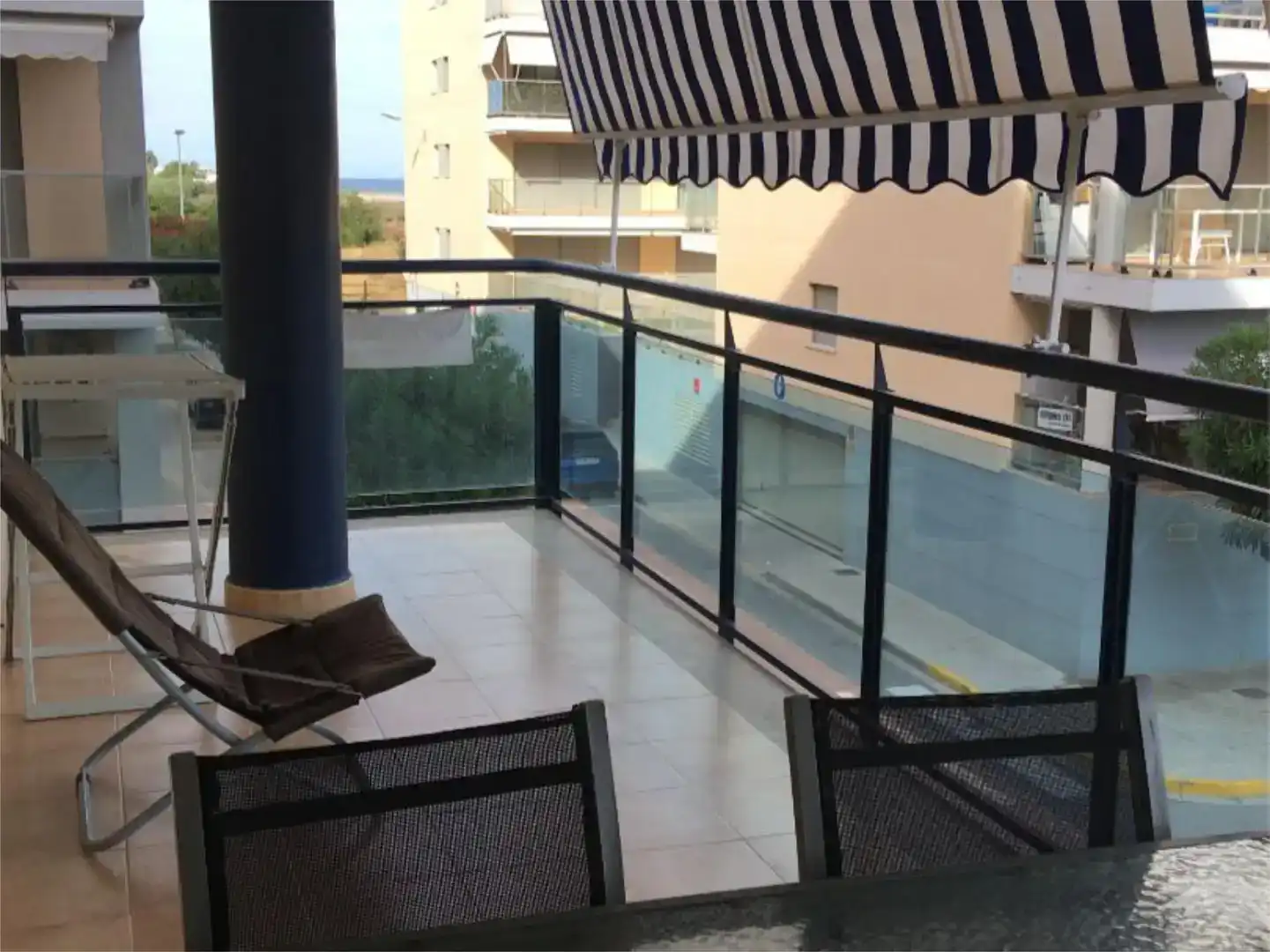 Terrassa de Apartament de lloguer en Moncofa amb Piscina