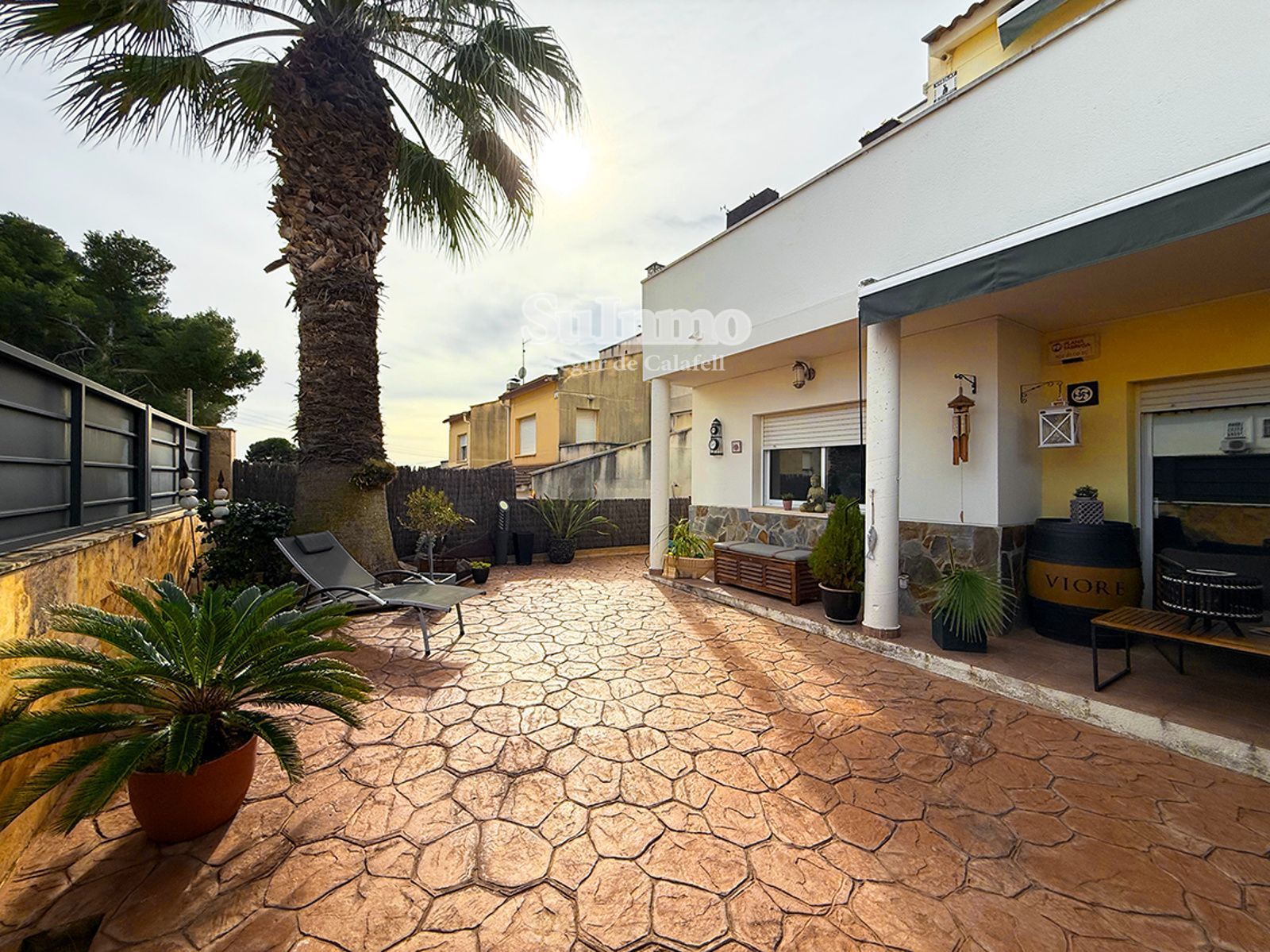 Vista exterior de Casa o xalet en venda en Calafell amb Aire condicionat, Calefacció i Terrassa
