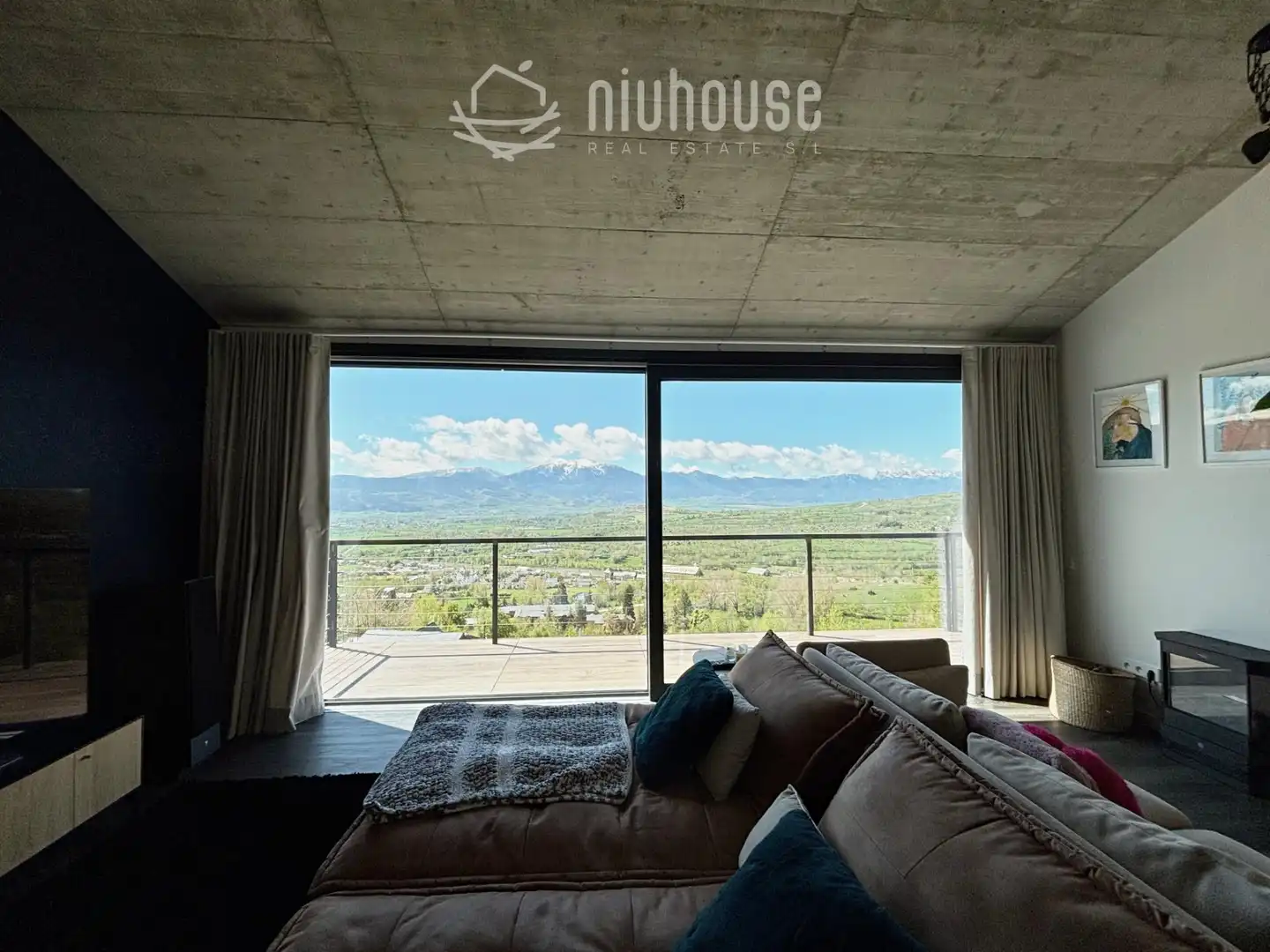 Sala de estar de Casa o chalet en venta en Enveitg