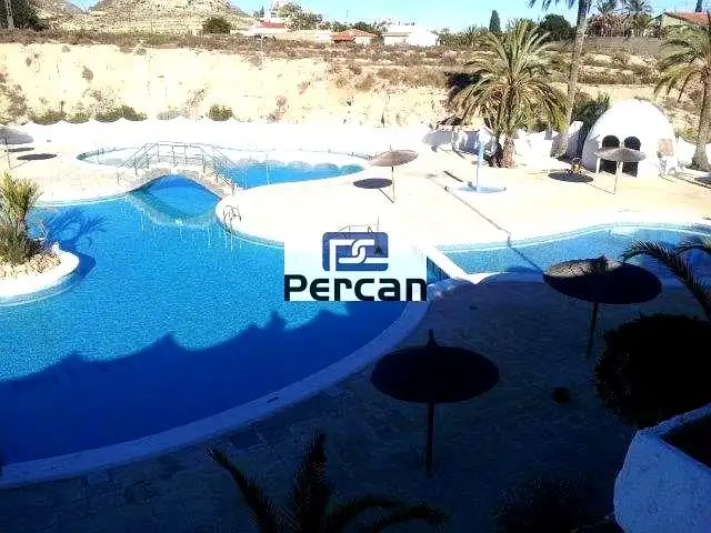 Swimming pool of Houses for sale in El Campello  with Air Conditioner, Terrace and Furnished