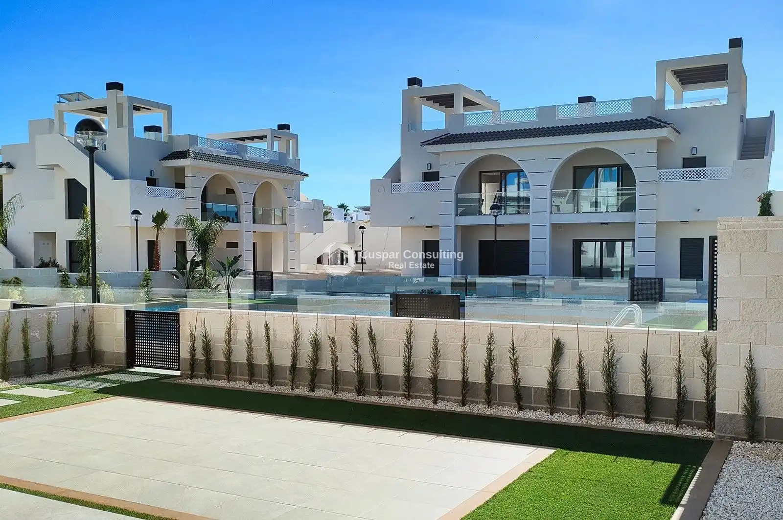 Vista exterior de Apartamento de alquiler en Rojales con Aire acondicionado, Calefacción y Jardín privado