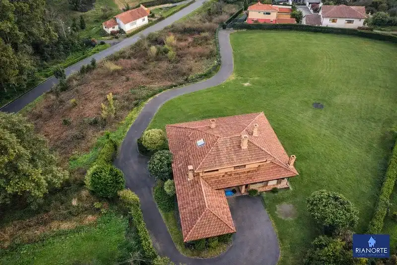 Vista exterior de Casa o chalet en venta en Gozón con Calefacción, Jardín privado y Terraza