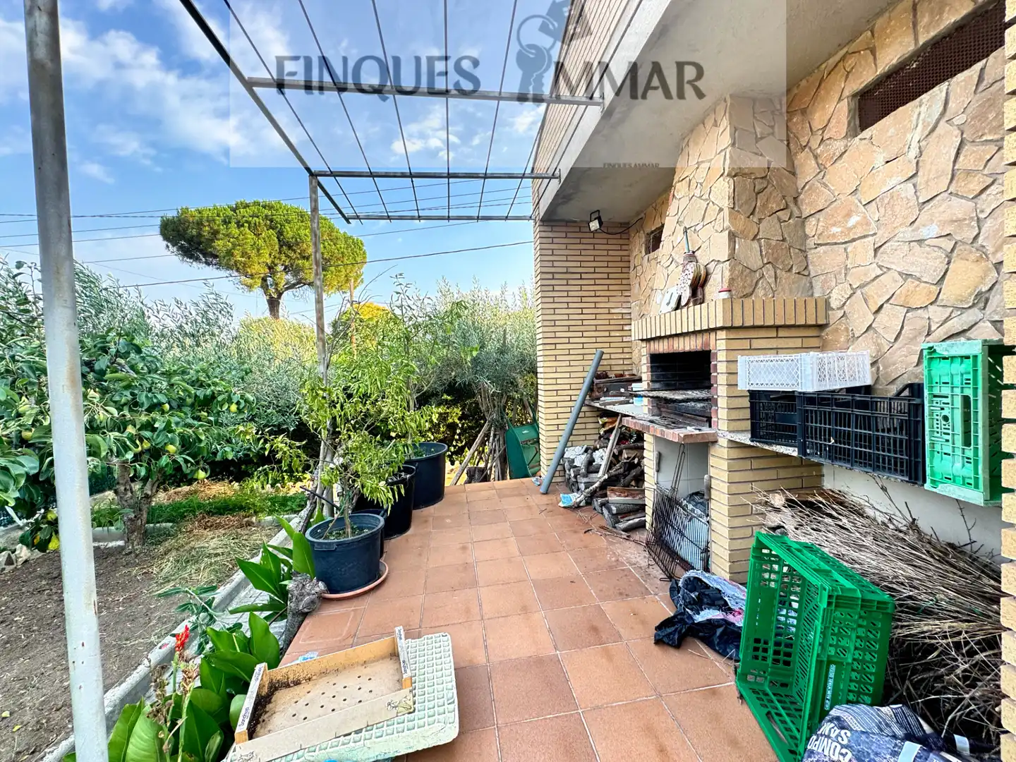 Terraza de Casa o chalet en venta en Sils con Calefacción, Jardín privado y Terraza