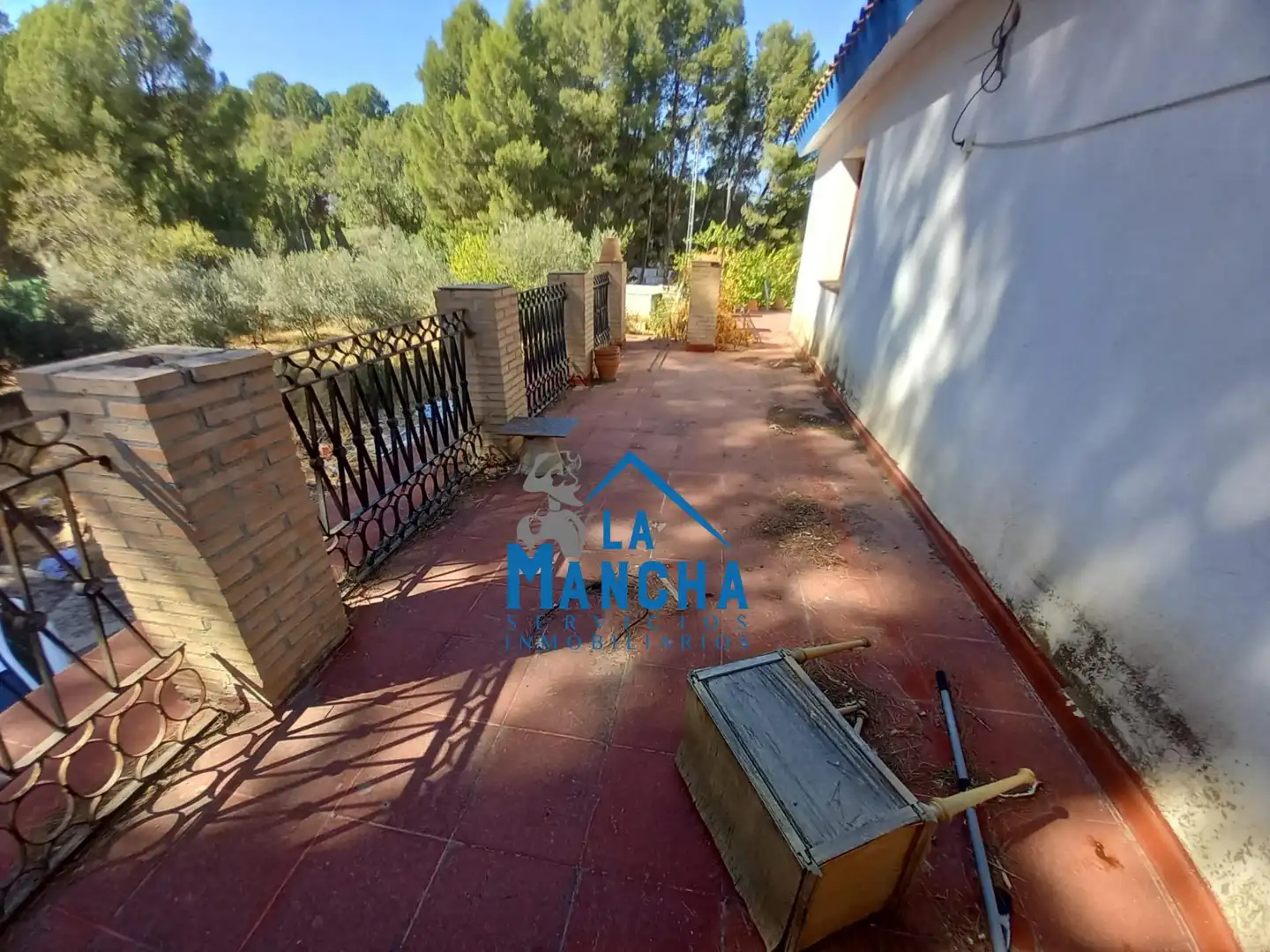 Vista exterior de Finca rústica en venda en Albacete amb Jardí privat, Terrassa i Traster