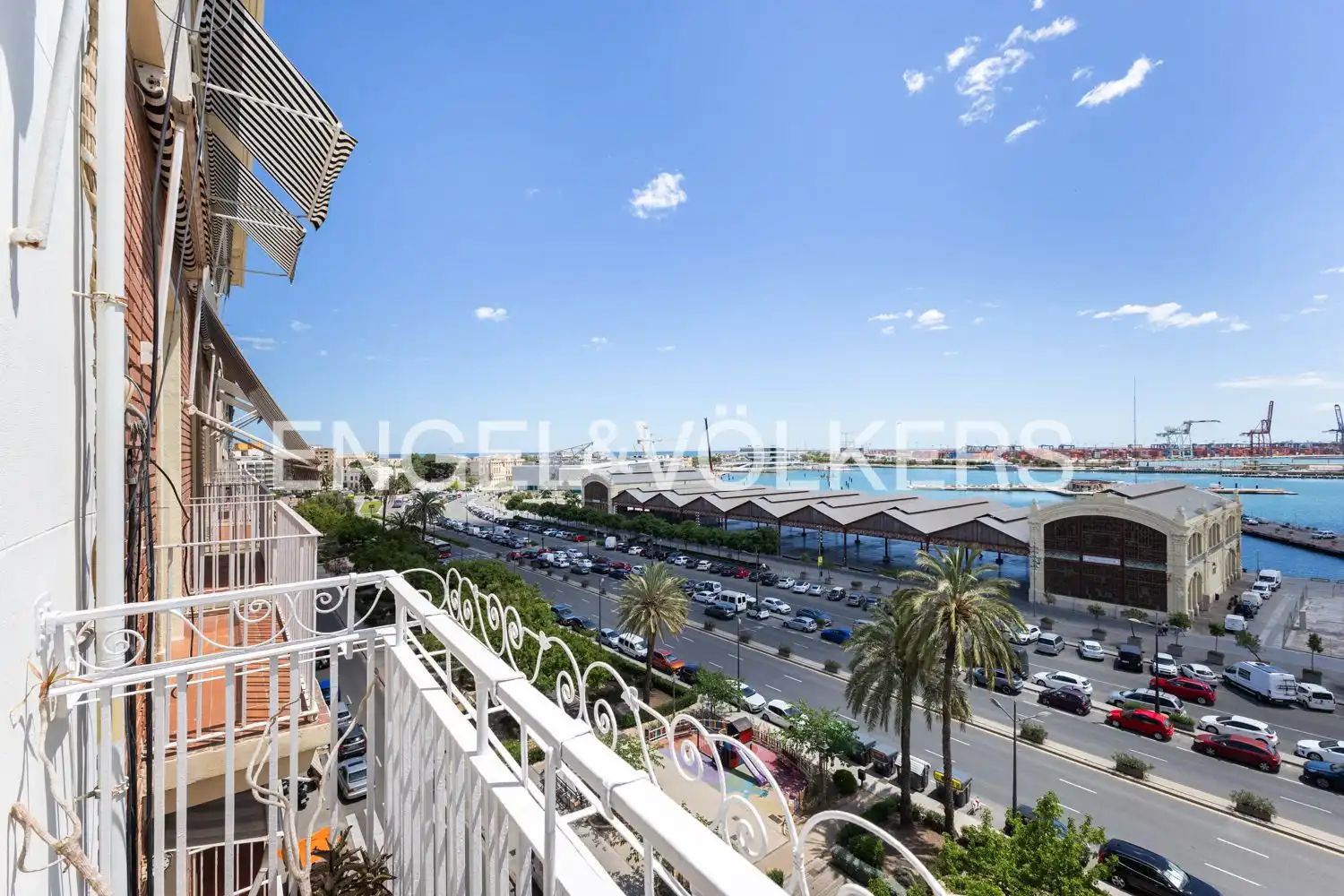 Vista exterior de Pis de lloguer en Valencia amb Aire condicionat, Calefacció i Moblat