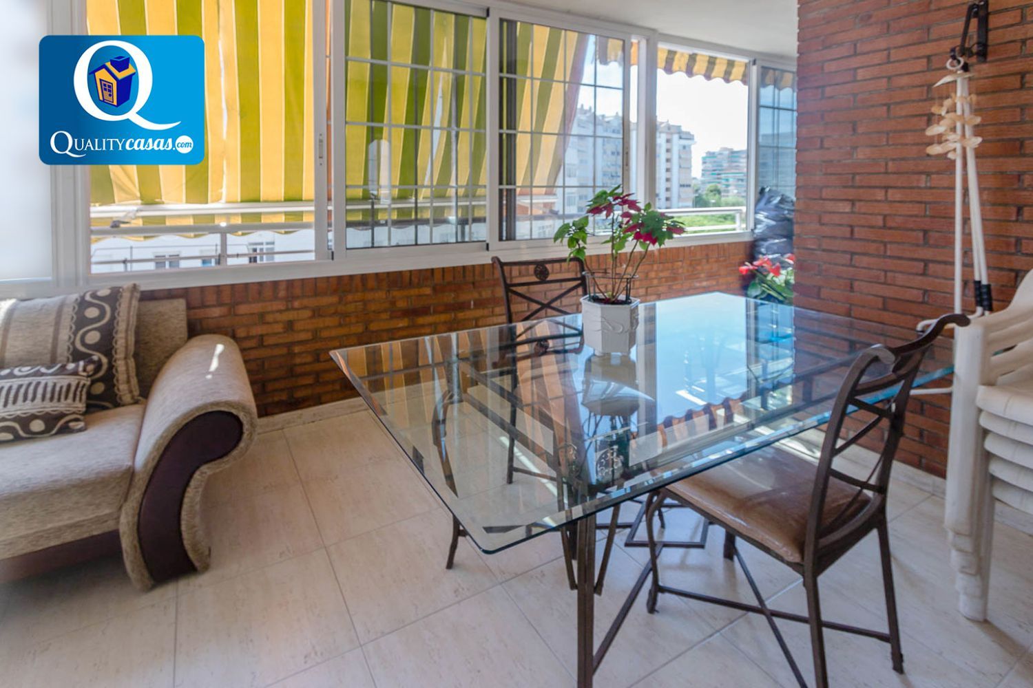 Terrasse von Wohnungen zum verkauf in Alicante / Alacant mit Klimaanlage, Heizung und Terrasse