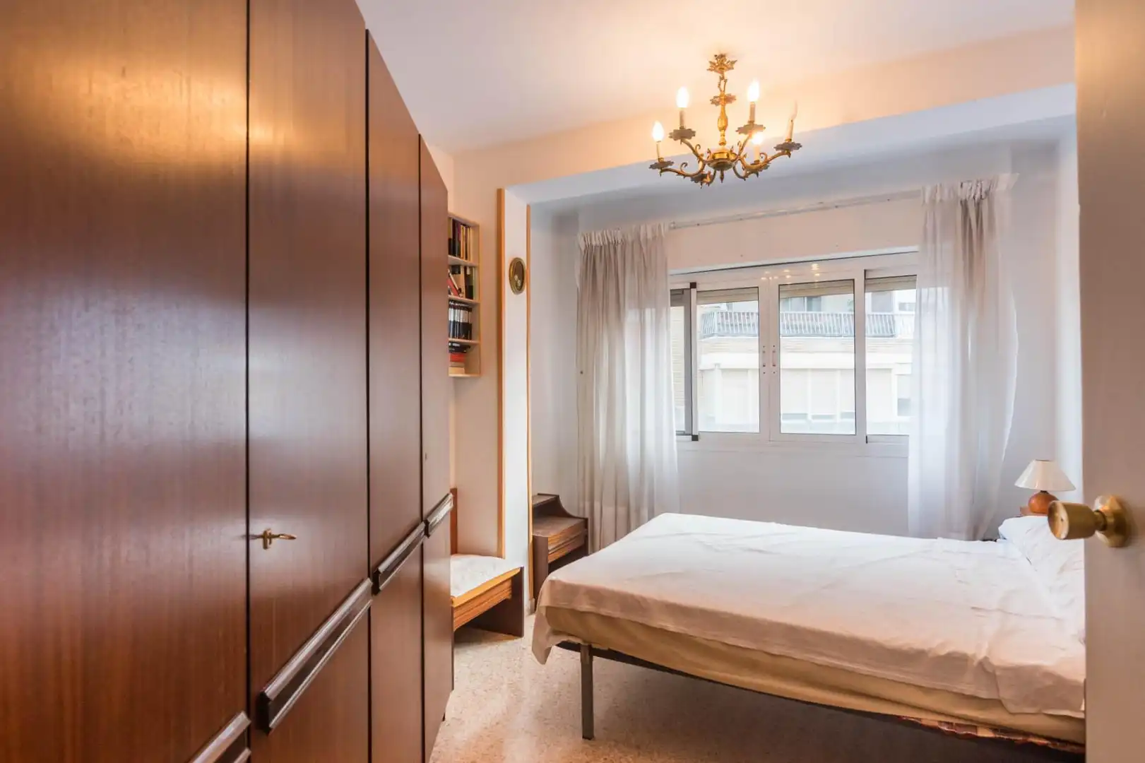 Bedroom of Flat for sale in Murcia  with Storage room and Balcony