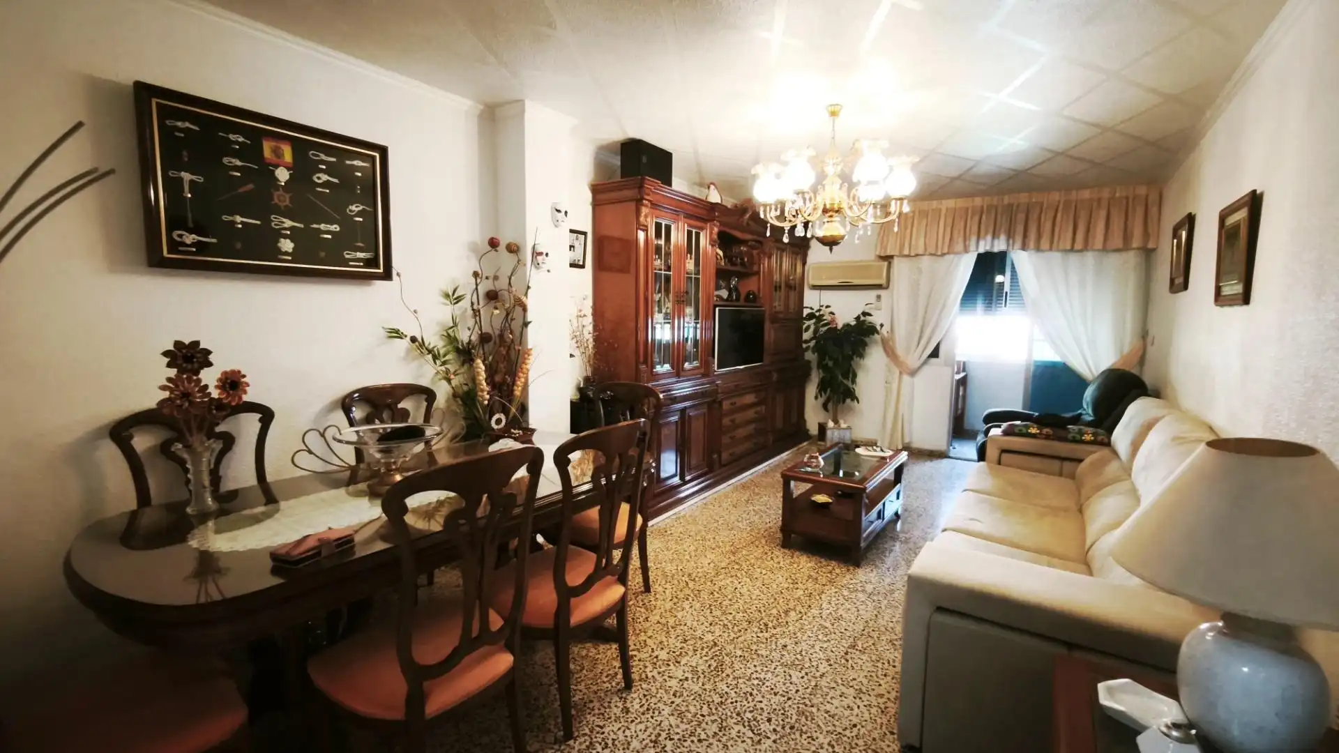 Living room of Flat for sale in Mazarrón  with Air Conditioner, Heating and Storage room