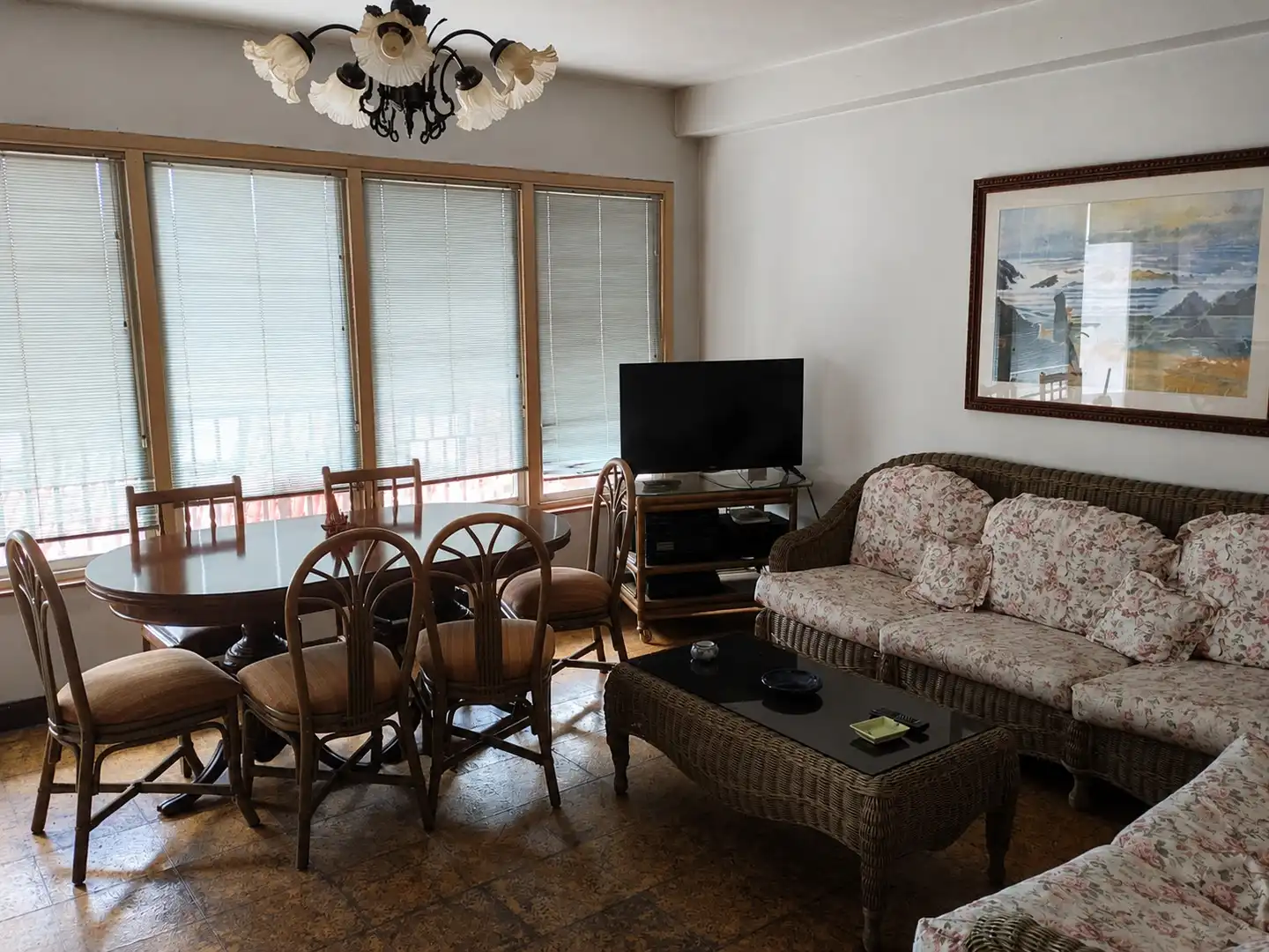 Sala de estar de Piso en venta en Cabanas con Terraza y Amueblado