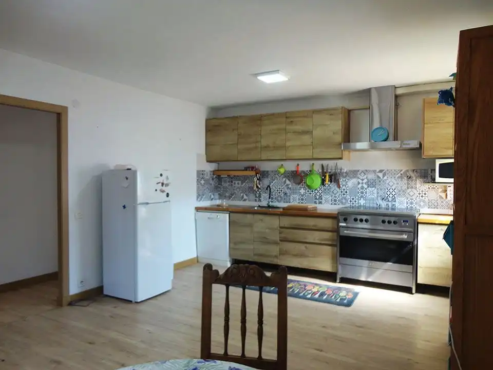 Cocina de Casa o chalet en venta en Salas de los Infantes con Calefacción y Jardín privado