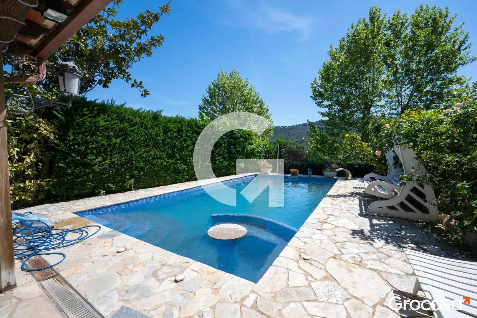 Piscina de Casa o xalet en venda en Argentona amb Aire condicionat, Calefacció i Jardí privat