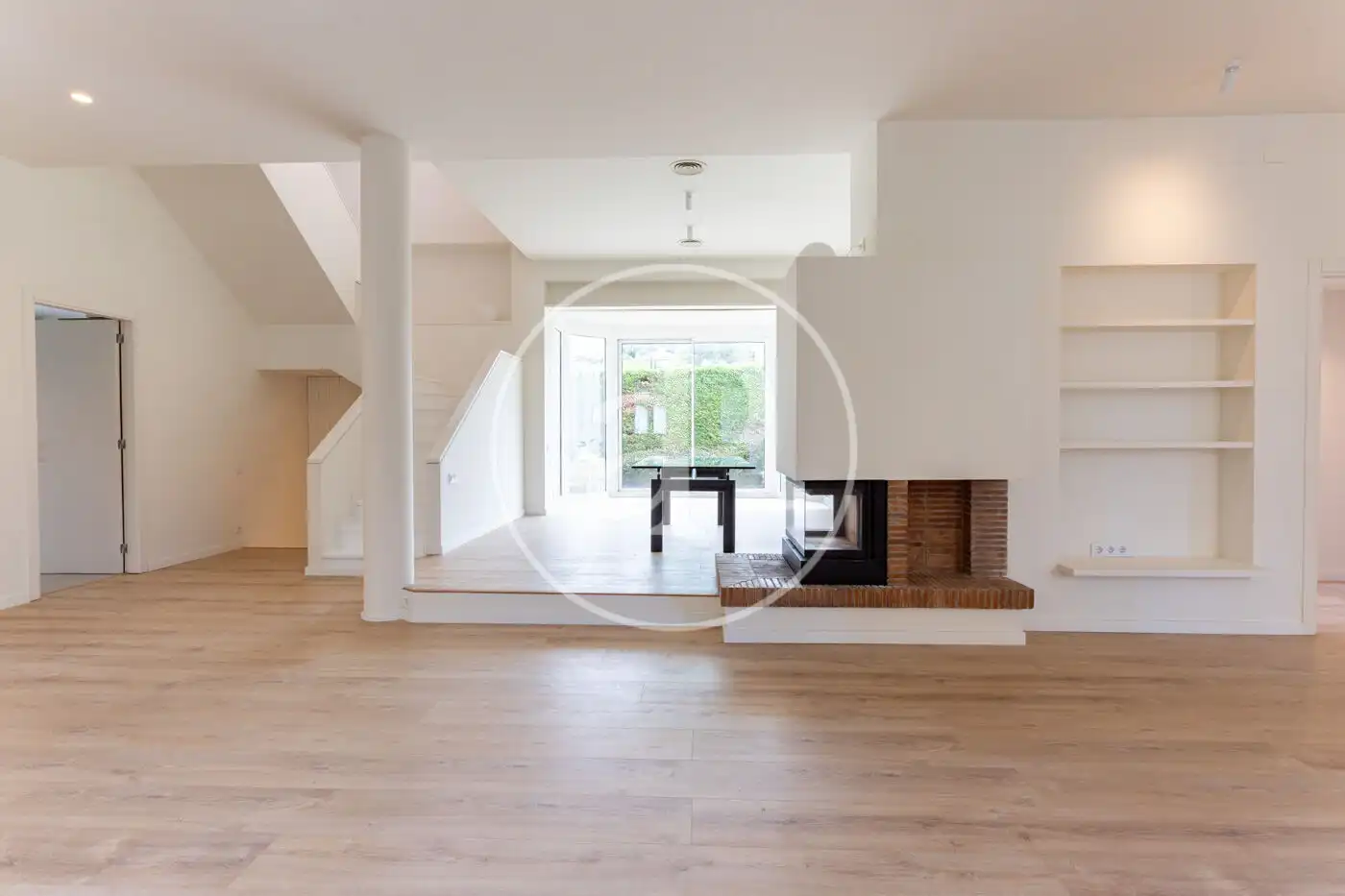 Sala de estar de Casa o chalet de alquiler en Barcelona con Aire acondicionado, Calefacción y Terraza