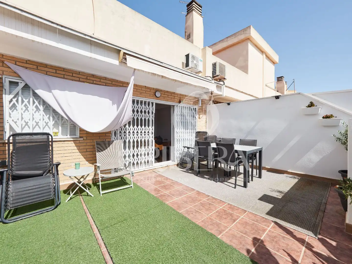 Terrasse von Dachboden zum Verkauf in Valencia mit Klimaanlage, Terrasse und Abstellraum