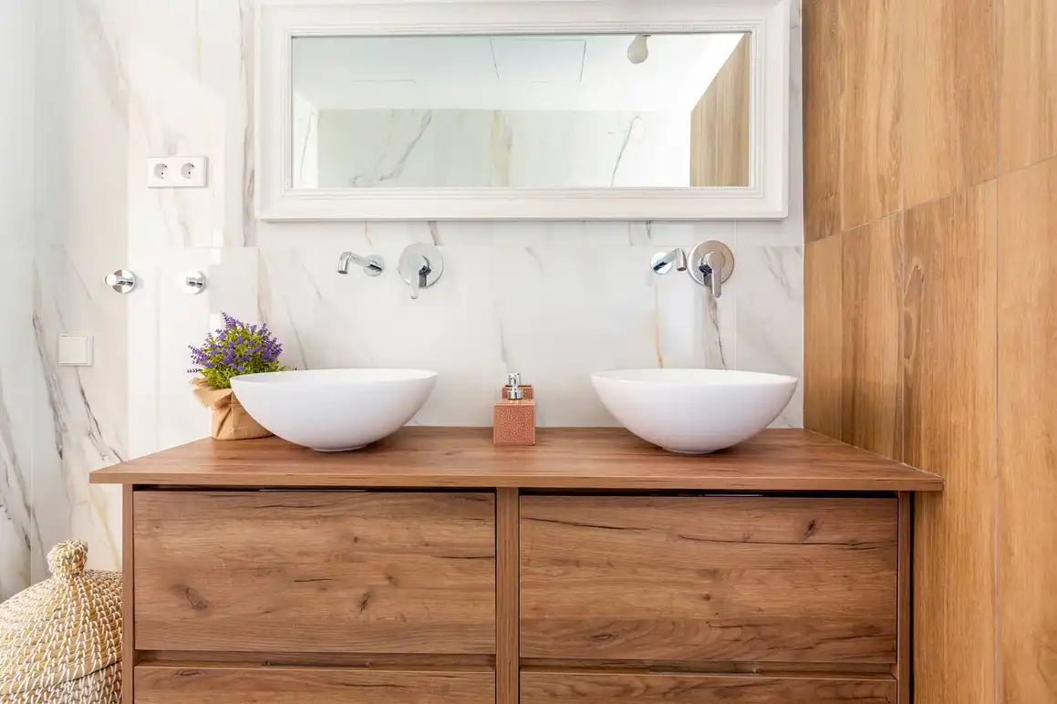 Bathroom of Houses for rent in Gavà  with Air Conditioner, Heating and Private garden
