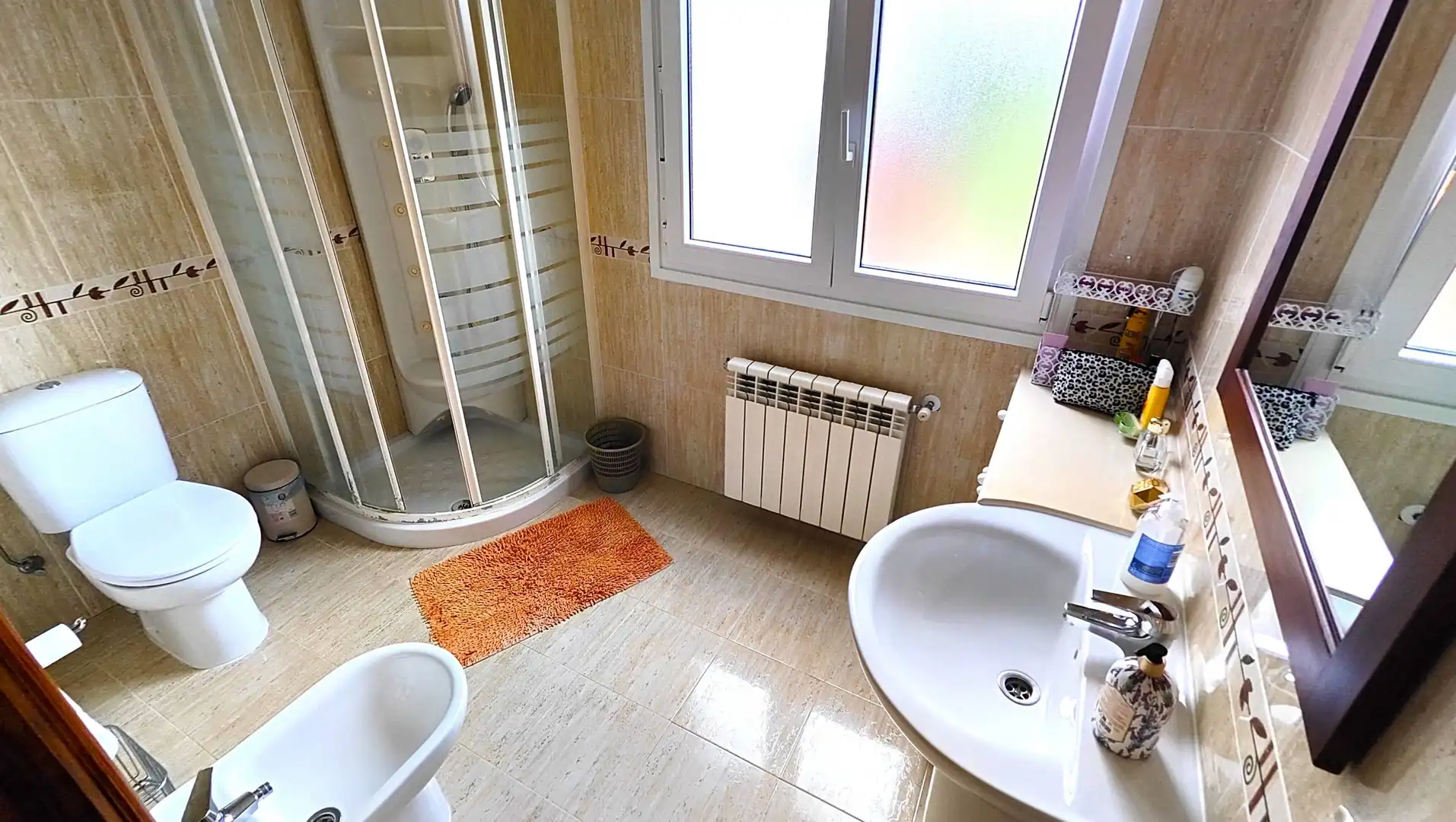 Baño de Casa o chalet en venta en Oroso con Calefacción, Jardín privado y Amueblado